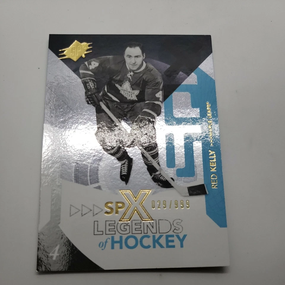 2010-11 SPx Legends of Hockey Red Kelly /999 - #115 - Image 2 of 4