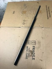 BMW 7 series E38 NS Rear left door window glass inner chrome strip seal 8230491