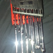 Mac Tools Combination Wrench Set 14pc Sae Alloy Steel Chrome Finish Silver