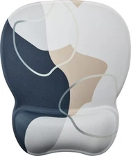 Insignia- Premium Mouse Pad with Wrist Rest - Natural