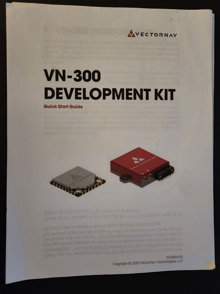 VectorNav VN-300 Dual GNSS INS Navigation Kit IMU AHRS RTK GPS Dev ...