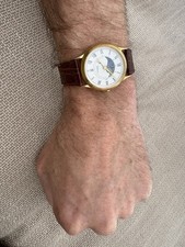 Vintage Citizen Herren-Armbanduhr Moonphase Q...