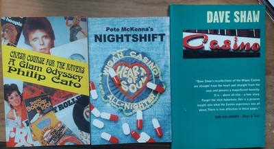 Nightshift Casino Glam Odyssey Book Lot Northern Soul Dave Shaw Bowie Wigan