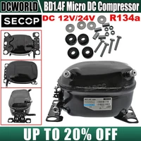 DC12V/24V Secop R134a BD1.4F Micro Compressor for Refrigerator and Freezer Parts