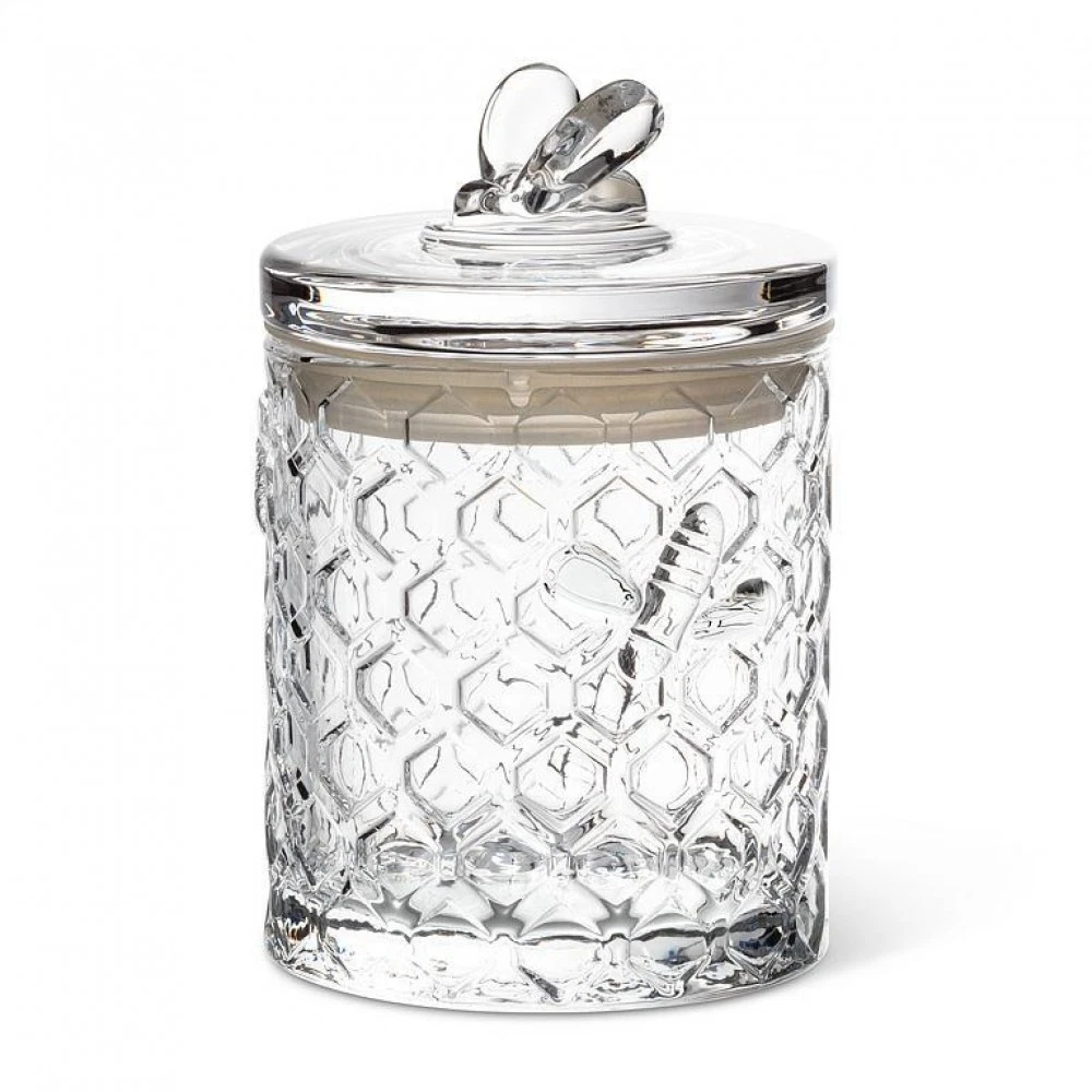 Honeycomb Pattern With Bee On Sealed Lid Jar
Opens in a new window or tab