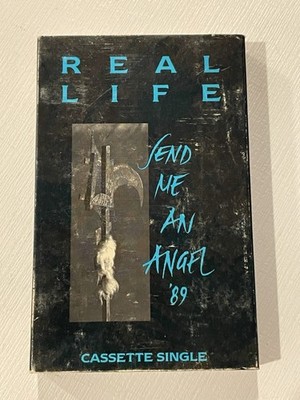 Real Life Send Me An Angel  89 Cassette Tape Single 1989 Curb Records MCA Tested