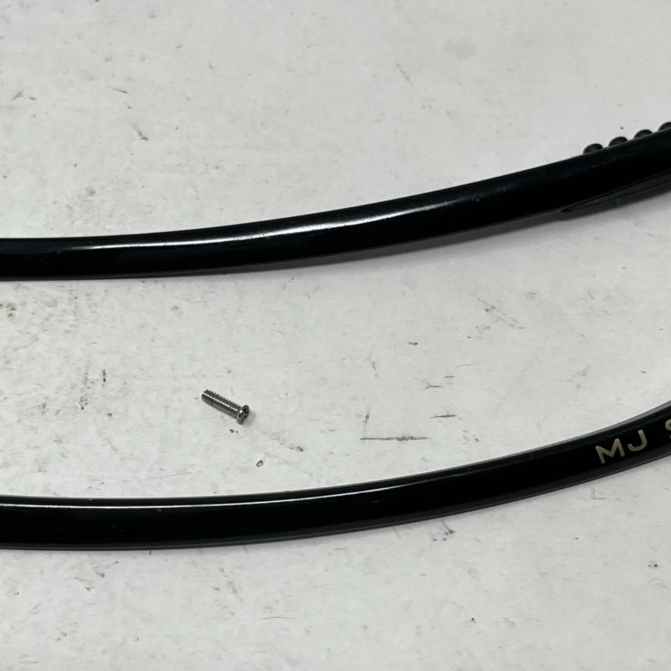 PIEZAS BRAZO TEMPLO NEGRO BRILLANTE MAUI JIM SANDY BEACH MJ-908-02 CON TORNILLOS 211A Foto 3 de 4