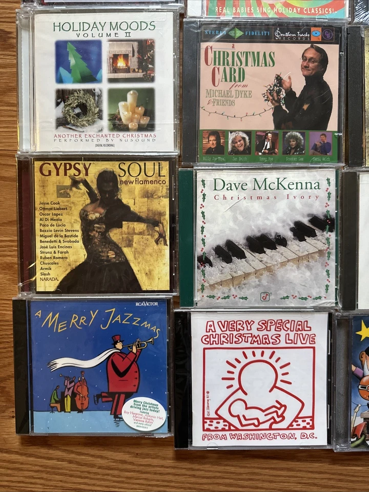 Lot of 20 CHRISTMAS HOLIDAY CDs Pop Rock Jazz Classical Country Kids  New Sealed Foto 3 de 4