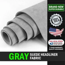 Car Roof Replace Repair Re-upholstery Foam Headliners Suede Fabric 80" L×60" W
