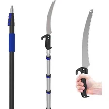 26-Foot Telescopic Pole Tree Pruning Saw with 5-20 Foot Extendable Pole