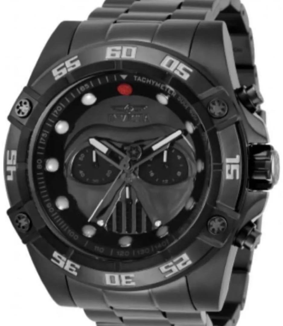 Invicta Star Wars Darth Vader Chronograph Limited Edition 1977 Pre-Owned Watch