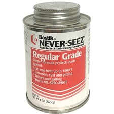 Never-Seez NSBT-8 Silver Gray Regular Grade Anti-Seize Compound, 8 fl. oz. Br...