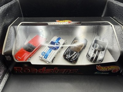 Hot Wheels 1999 Super Roadsters 4 Car Box Set - Ames Exclusive - Factory Sealed