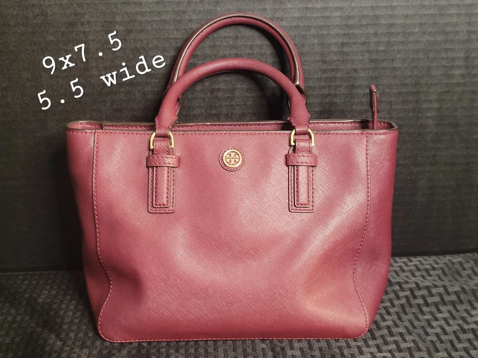 Bolso de mano de cuero Tory Burch Foto 3 de 4