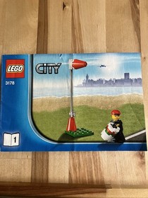 LEGO Seaplane 3178 City/Harbor Complete with Instructions