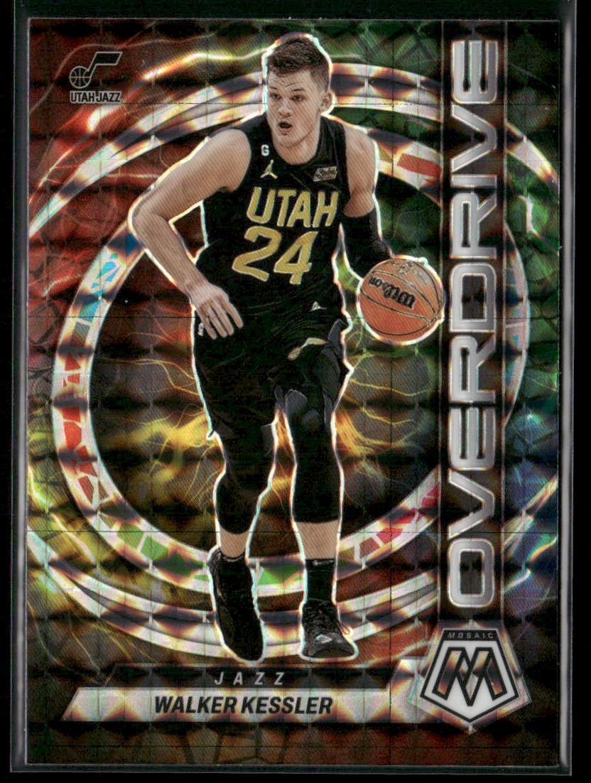 2022-23 Panini Mosaic #17 Walker Kessler Overdrive