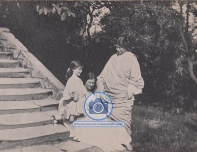 ISADORA DUNCAN TEMPLE DUNCAN MARY DESTI BAYREUTH 1904 8.5X11 PHOTO