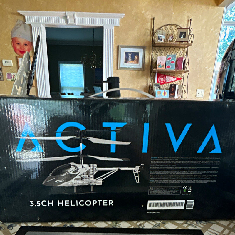 ACTIVA Electric RC Helicopter Blue