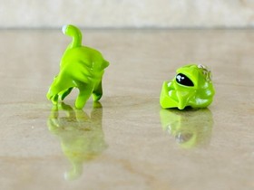 Lego Alien Conquest GREEN CLINGER & TROPPER - Head Masks Minifig 7051 7066