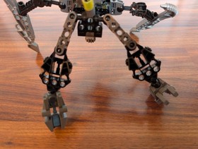 Lego #8618 Bionicle Rorzakh 100% Complete With Instructions & Disk 685!!
