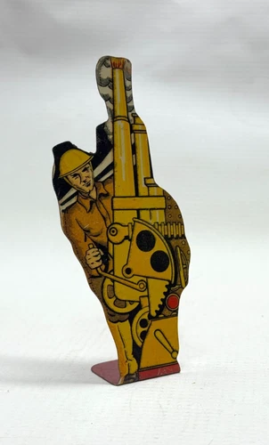 Vintage Marx Tin Soldiers 3 inch Anti Aircraft Gun