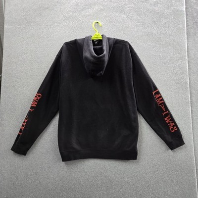 21 Savage Men Hoodie XL Black I Am I Was Tour Fleece Butterfly