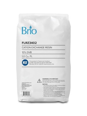 Brio FLRZ3402 Cation Exchange Resin for Water Softener Systems & Cartridges