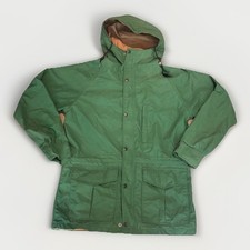 Cabelas Outdoor Jacket Vintage Green Gore Tex Medium