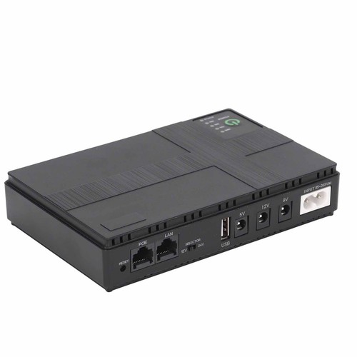 UPS Battery Backup 5V 9V 12V 2A POE Output Uninterruptible Power Supply - Picture 4 of 24