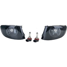 F�r BMW 3er E92 E93 Coupe Cabrio 2006-13 Klarglas Nebelscheinwerfer Schwarz SET