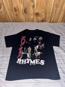 B.B.B ft. BUSTA RHYMES 直筆サイン入り Tシャツ L 希少 Busta Rhymes Shirt | eBay