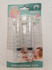 Baby Nose Aspirator Baby Nasal Irrigator Nose Sucker Helps Clear The Nose 2pc