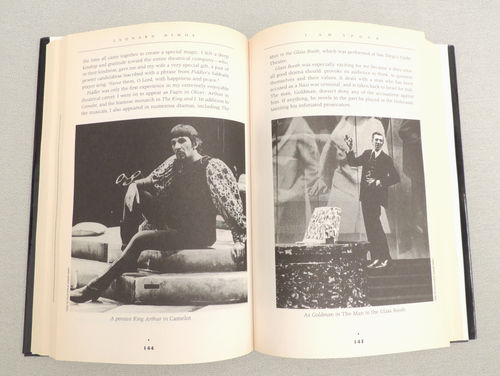 I Am Spock by Leonard Nimoy Hardcover Book 1995 UK First Ed. Version EXCELLENT - Picture 8 of 12