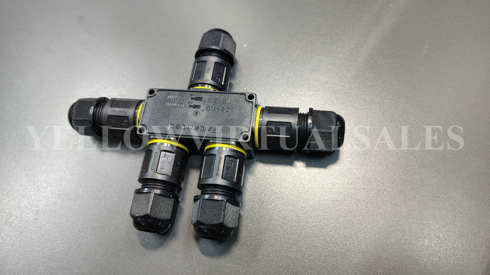 5-Way 3-PIN Waterproof Cable Connector