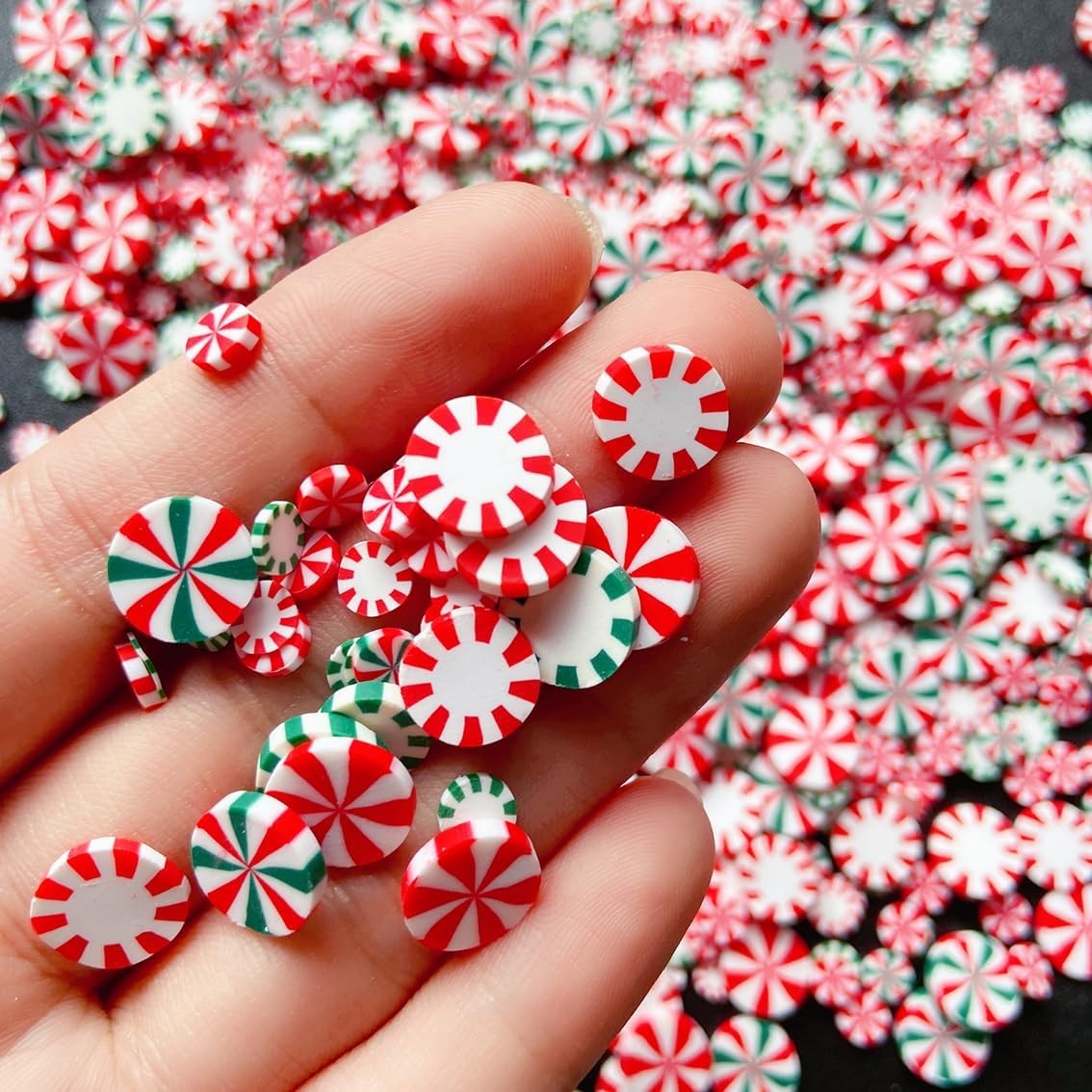 EHOPE Fake Sprinkles Christmas Polymer 01-Christmas-9 Styles 