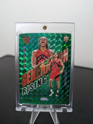 Collin Murray-Boyles 2025-26 Topps Chrome Green Geo Generation Now Rookie RC /99