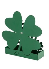 Montemaggi Portazampirone in Metallo Quadrifoglio Verde