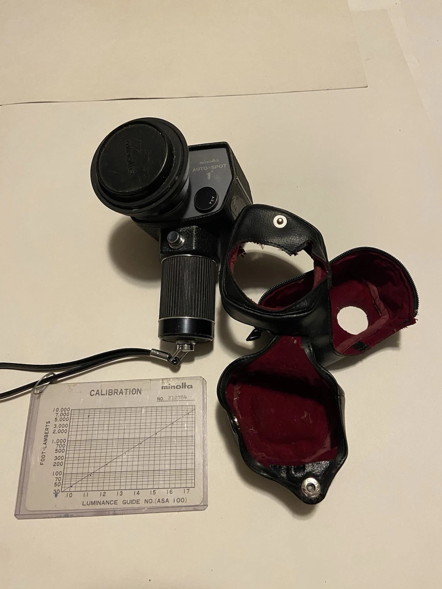 Minolta Spot Photography Light Meters for sale | eBay