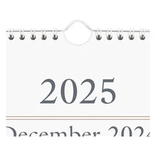 2025 AT-A-GLANCE 12" x 27" Three-Month Wall Calendar White/Black (SW115-28-25)