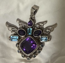 Shankari Fine Art Jewellery Sterling Silver Pendant