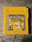 Pokemon Yellow Version (Nintendo Gameboy Color, 1998) AUTHENTIC TESTED