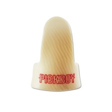 Pickboy Finger pick, Ivory, Cellulose, 1.20mm, medium, 25 picks