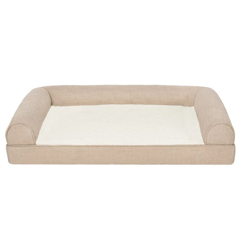 Orthopedic Plush Pet Bed Dogs Cats Sofa Style Comfort Non Skid Support New - Image 2 of 4