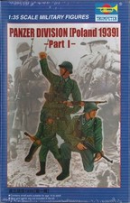 Trumpeter 00402 Panzer Division Military Figures Poland 1939 Model Kit 1/35
