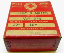 Geometric 1/2" NPS 1-1/4" D Chaser Set