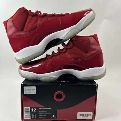 靴 NIKE AIR JORDAN 11 RETRO WIN LIKE 96 Nike Air Jordan 11 Retro “Win Like 96/Gym Red White” 378037