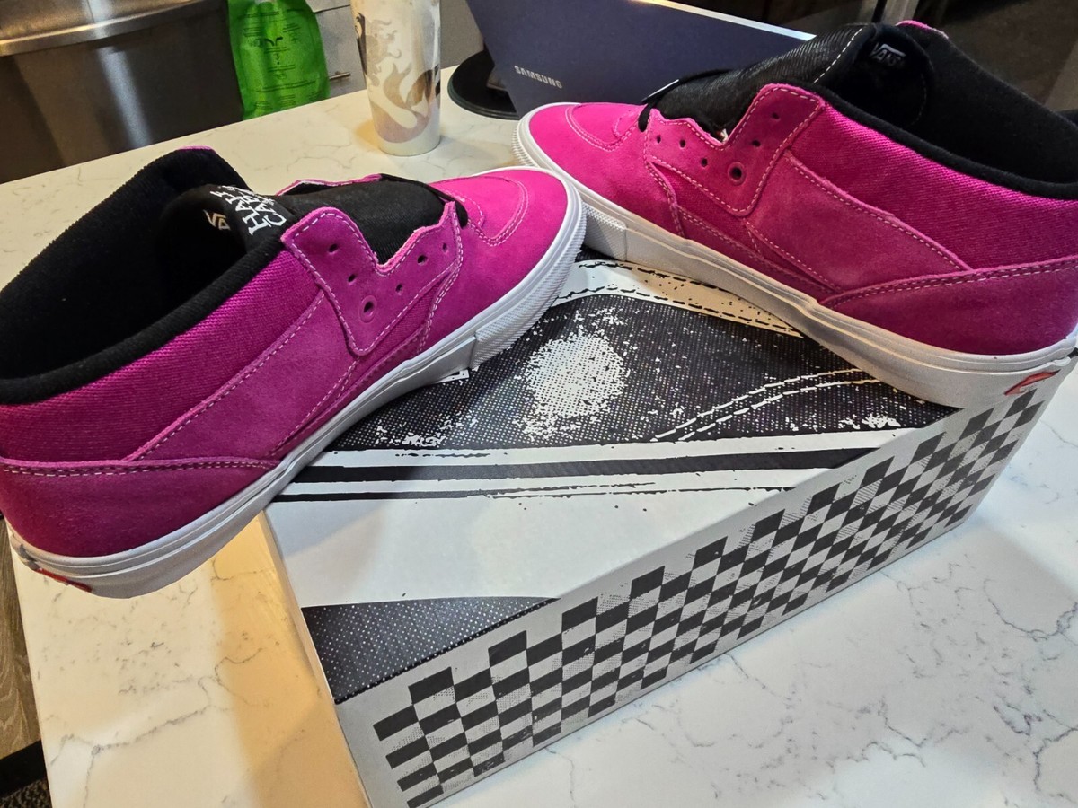 国内配送 VANS SKATE HALF CAB HOT PINK VANS SKATE HALF CAB (HOT PINK) – 3rd Lair