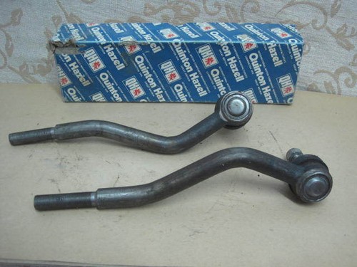 NOS PAIR FIAT 850 SPECIAL SPYDER COUPE INNER SIDE ROD ENDS # QR1180 - Picture 2 of 5