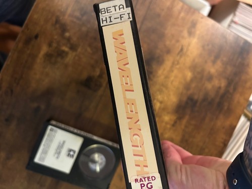 Wavelength - Beta Betamax Tape (1982) Not VHS Erol's Video Cutbox Rare - Bild 6 von 6
