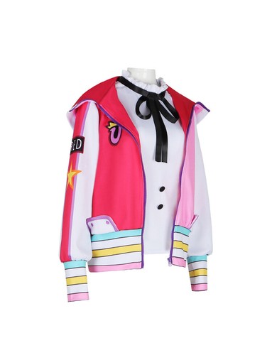 Costume Anime Cosplay Rosso Uta Halloween Festa Costume Vestito Cappotto - Foto 10 di 32